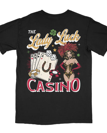 Lady Luck Casino Tee