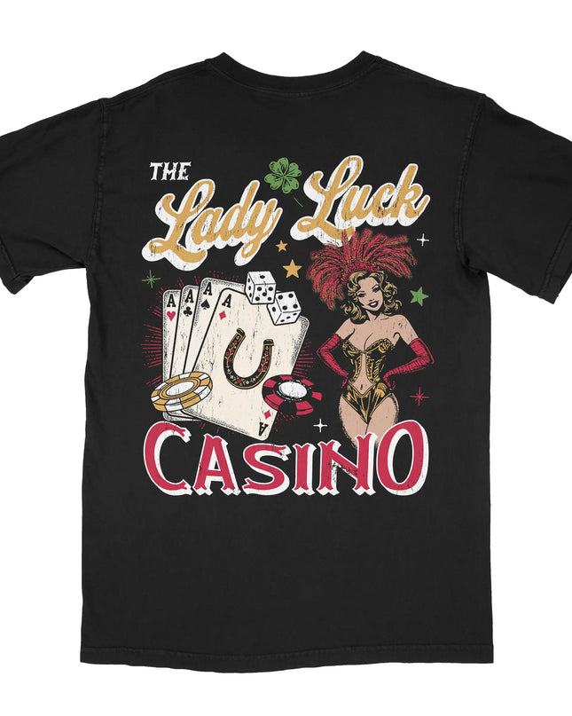 Lady Luck Casino Tee