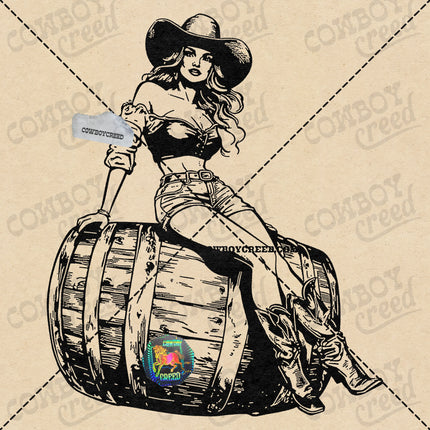 Cowgirl Barrel