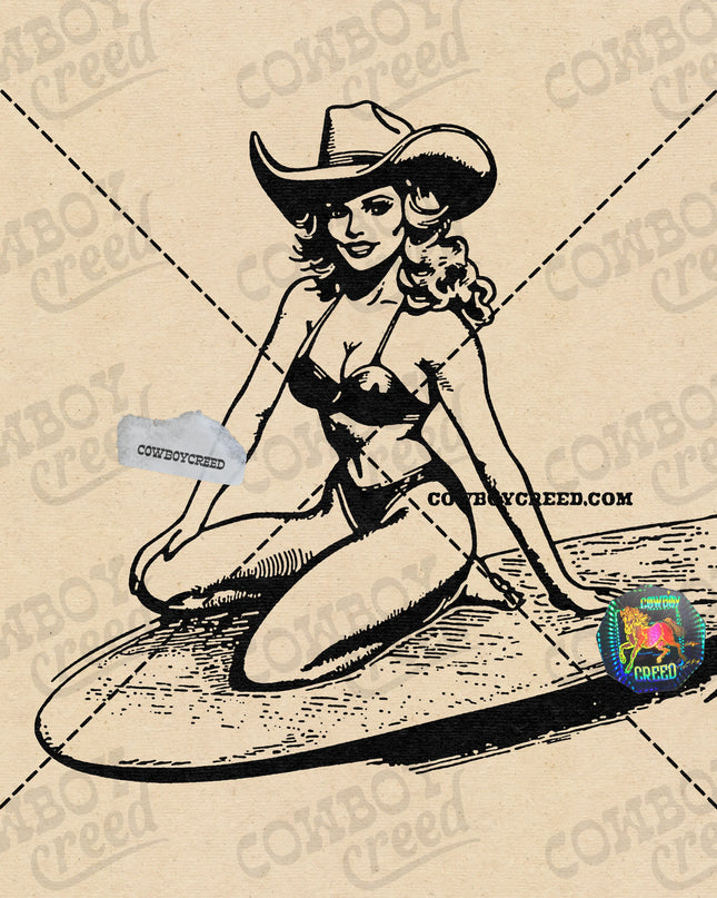 Cowgirl Surfing 3