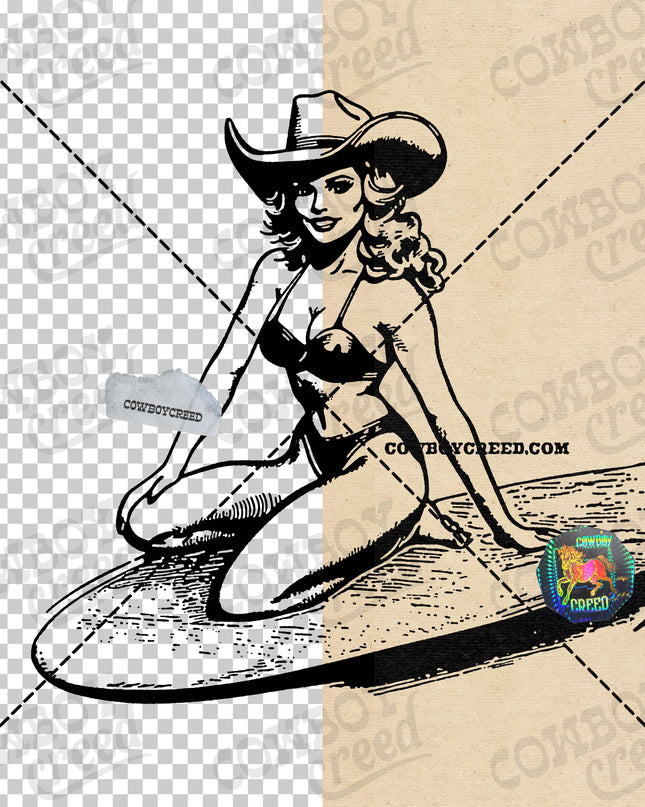 Cowgirl Surfing 3