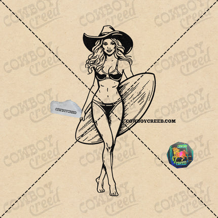 Cowgirl Surfing 4