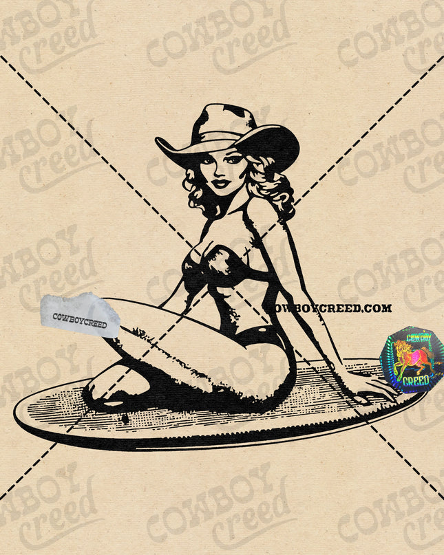 Cowgirl Surfing 5