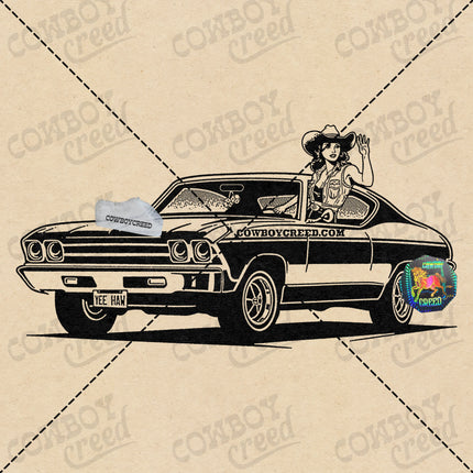 Cowgirl Car 1