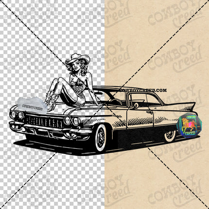 Cowgirl Car 2