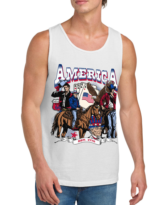 America Cowboy Tank Top