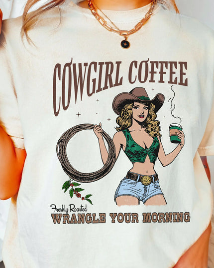 Cowgirl Coffee 2 Tee
