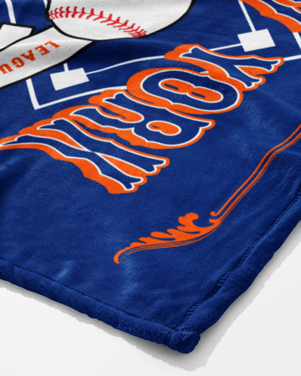 New York Baseball Blanket (Personalized)