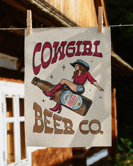 Cowgirl Beer (Fine Art Print)