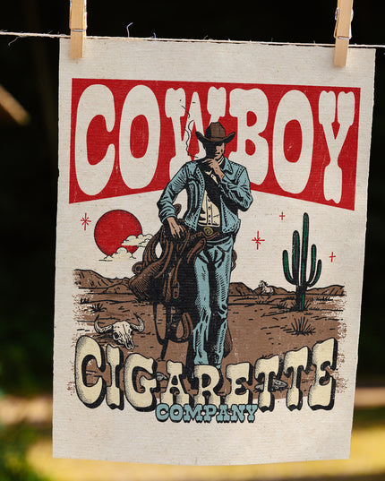 Cowboy Cigarette Co. (Fine Art Print)