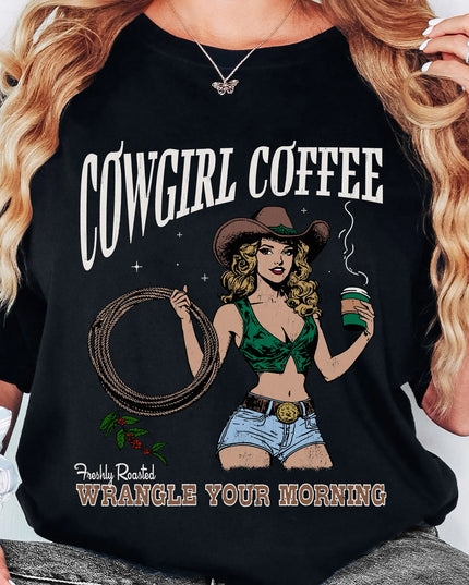 Cowgirl Coffee 2 Tee