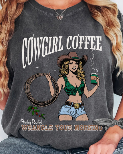 Cowgirl Coffee 2 Tee