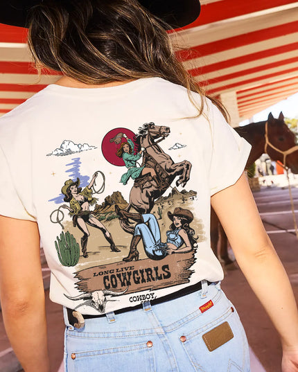Long Live Cowgirls Tee