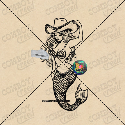 Cowgirl Mermaid 1