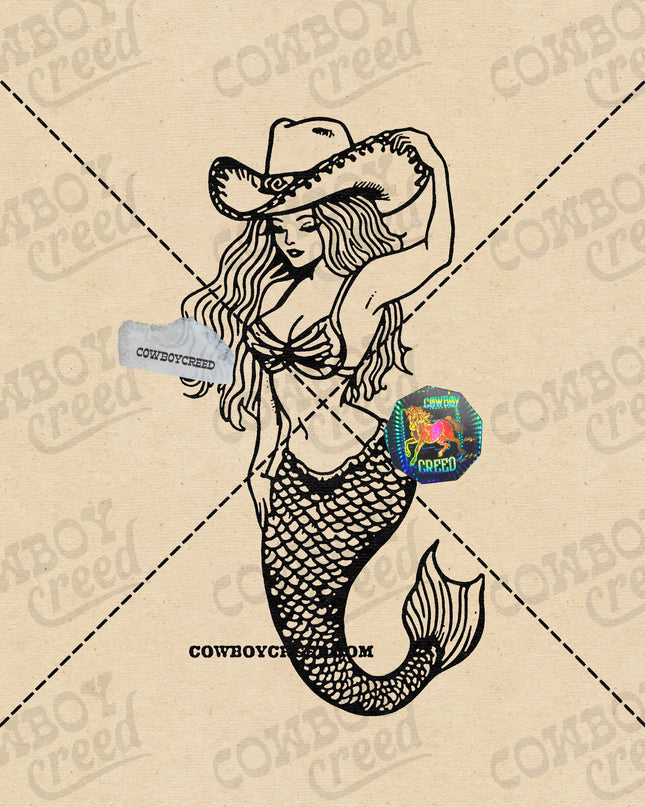 Cowgirl Mermaid 1