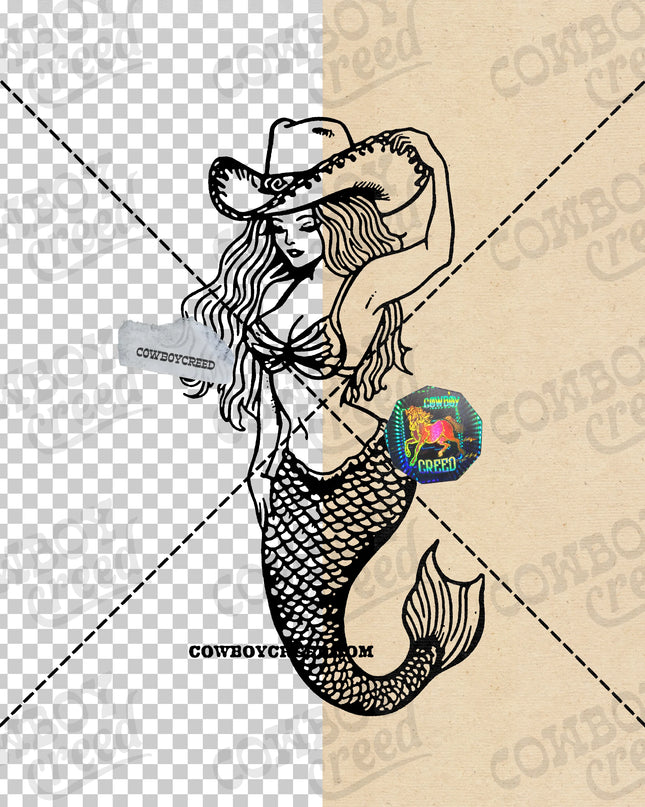 Cowgirl Mermaid 1