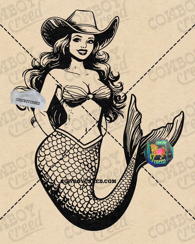 Cowgirl Mermaid 2