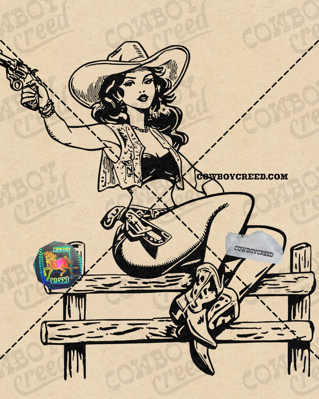 Cowgirl Aiming