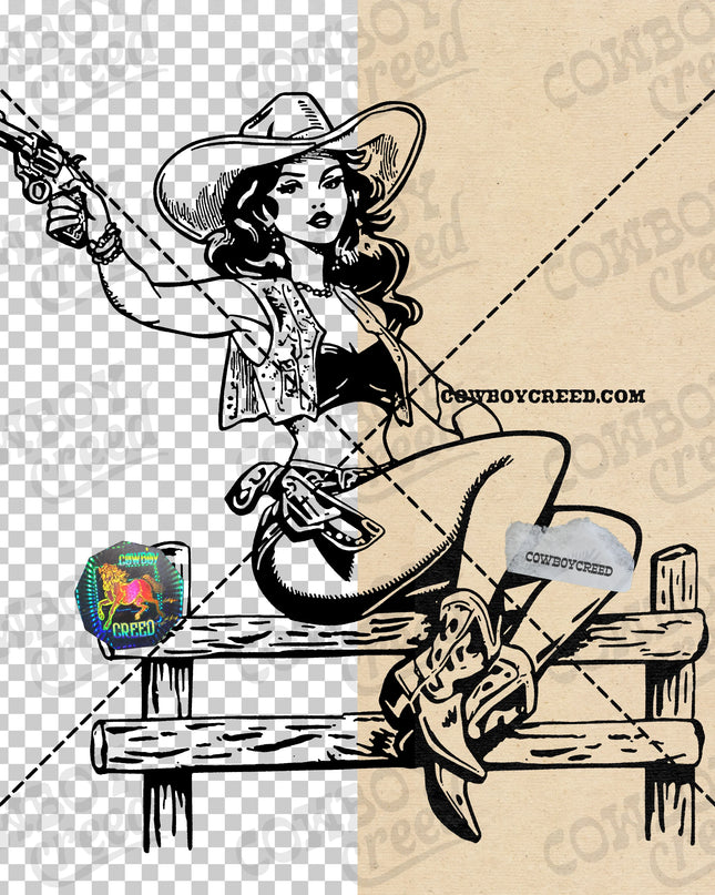 Cowgirl Aiming