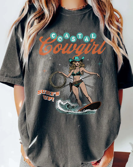 Coastal Cowgirl Surf's Up Tee