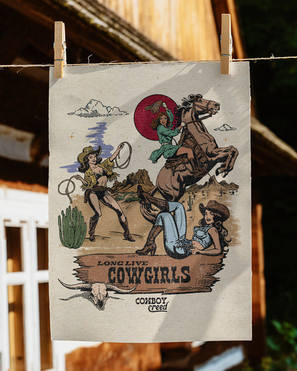 Long Live Cowgirls (Fine Art Print)