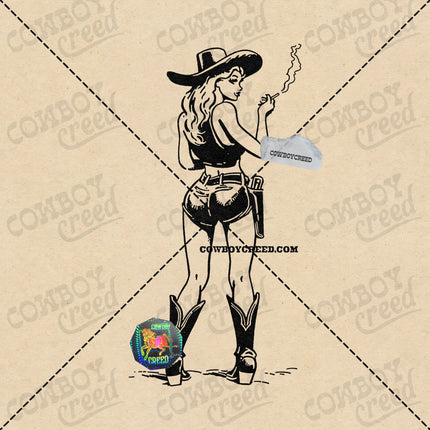 Cowgirl Back 1