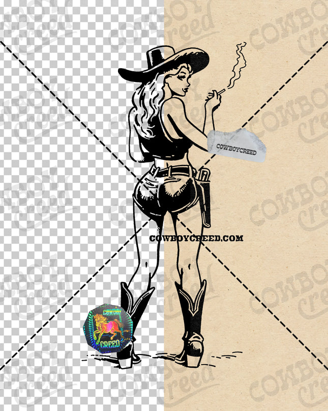 Cowgirl Back 1