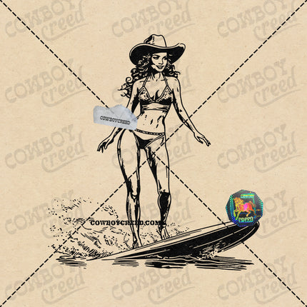 Cowgirl Surfing 1
