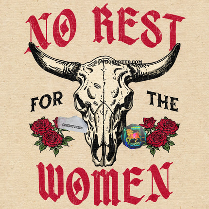 No Rest For The Women