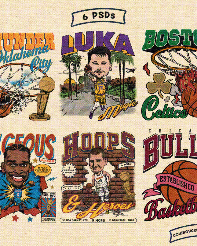 Hoops & Heroes (GFX Bundle)