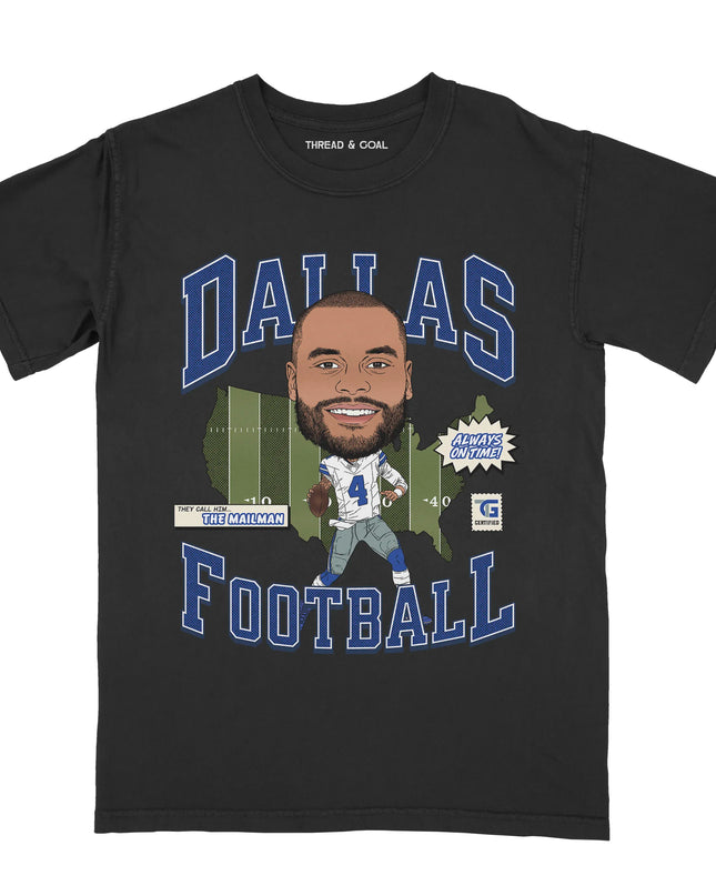 Dallas Football "The Mailman" Tee