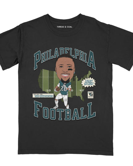 Philadelphia Football "The Quadfather" Tee