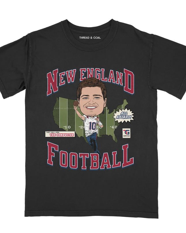 New England Football "The Conductor" Tee
