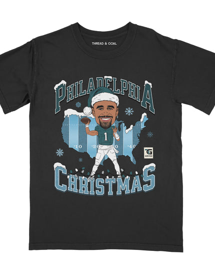 Philadelphia Football Jalen Christmas Tee