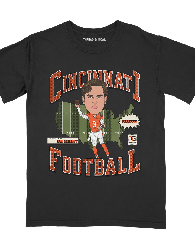 Cincinnati Football Joe Shiesty Tee