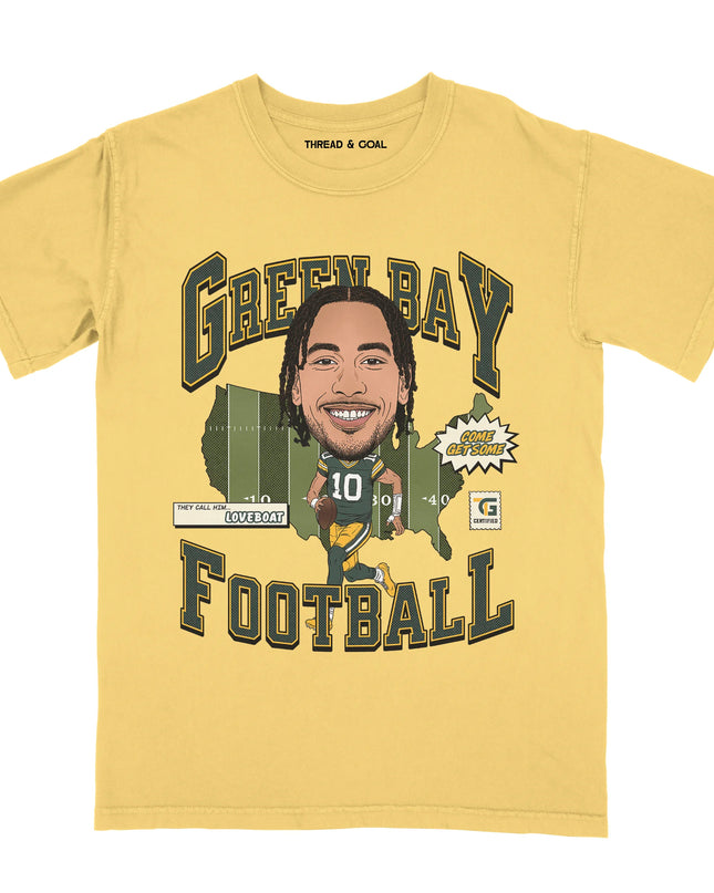 Green Bay Football Love Tee