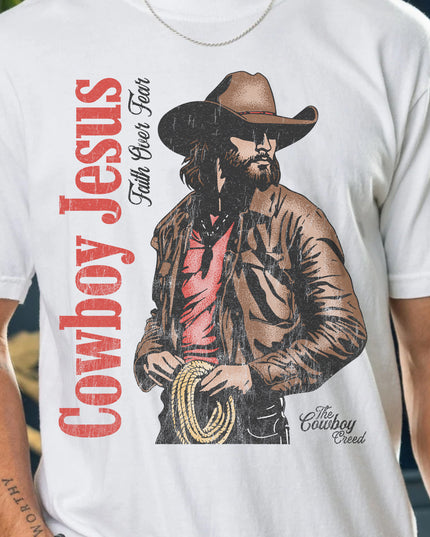 Cowboy Jesus Tee