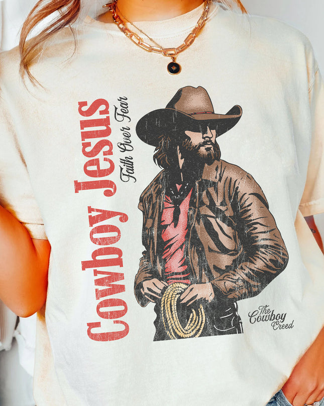 Cowboy Jesus Tee