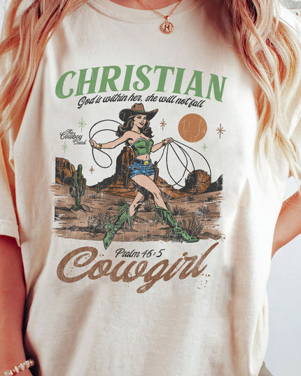 Christian Cowgirl Tee