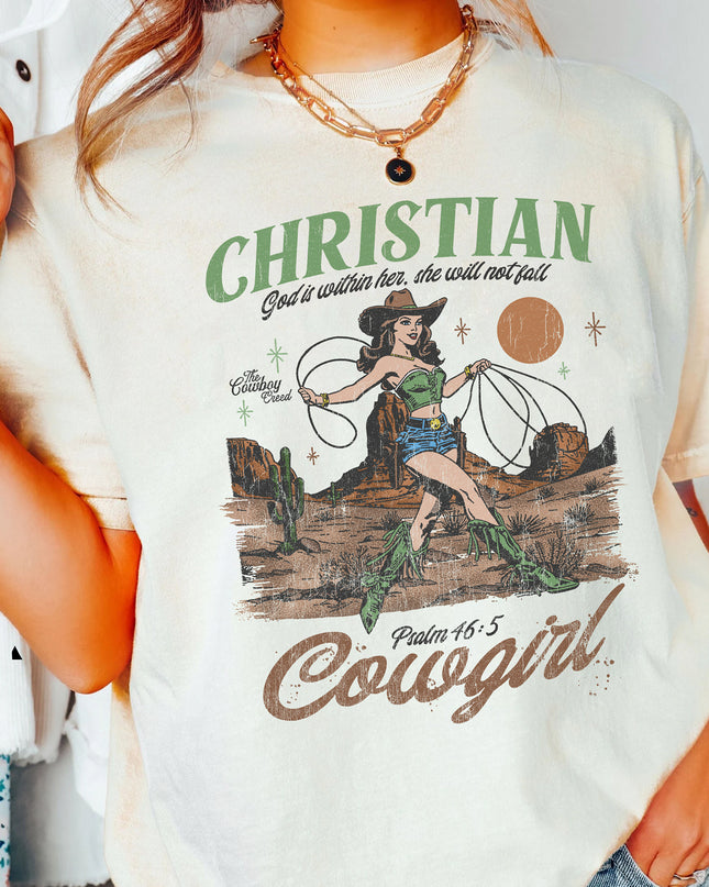 Christian Cowgirl Tee