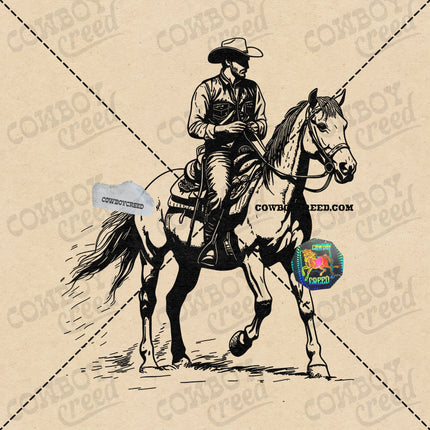 Cowboy Horseback