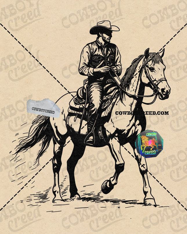 Cowboy Horseback