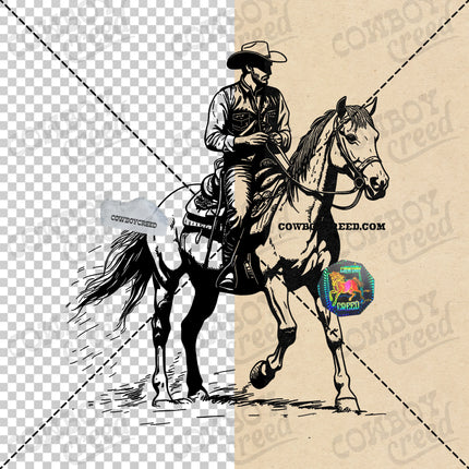 Cowboy Horseback