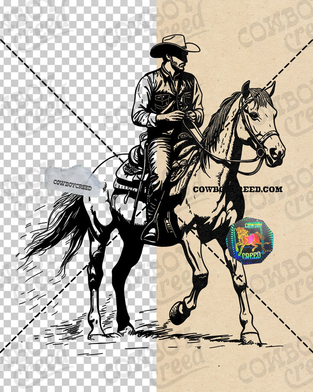 Cowboy Horseback