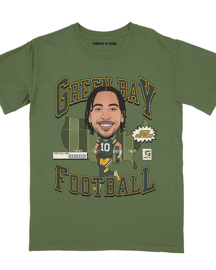 Green Bay Football Love Tee