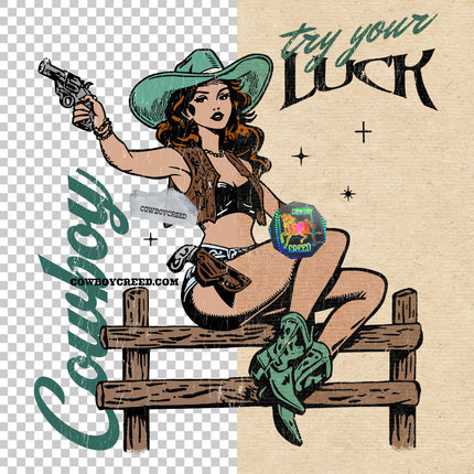 Try Your Luck Cowboy