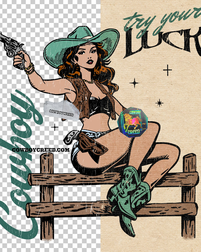 Try Your Luck Cowboy