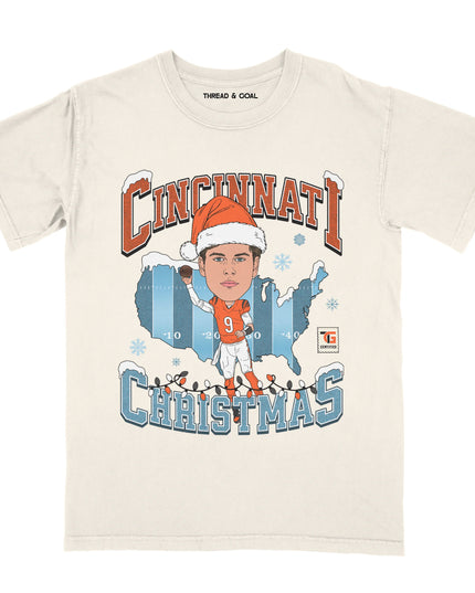 Cincinnati Football Joey B Christmas Tee