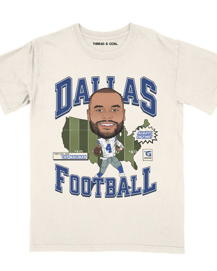Dallas Football "The Mailman" Tee