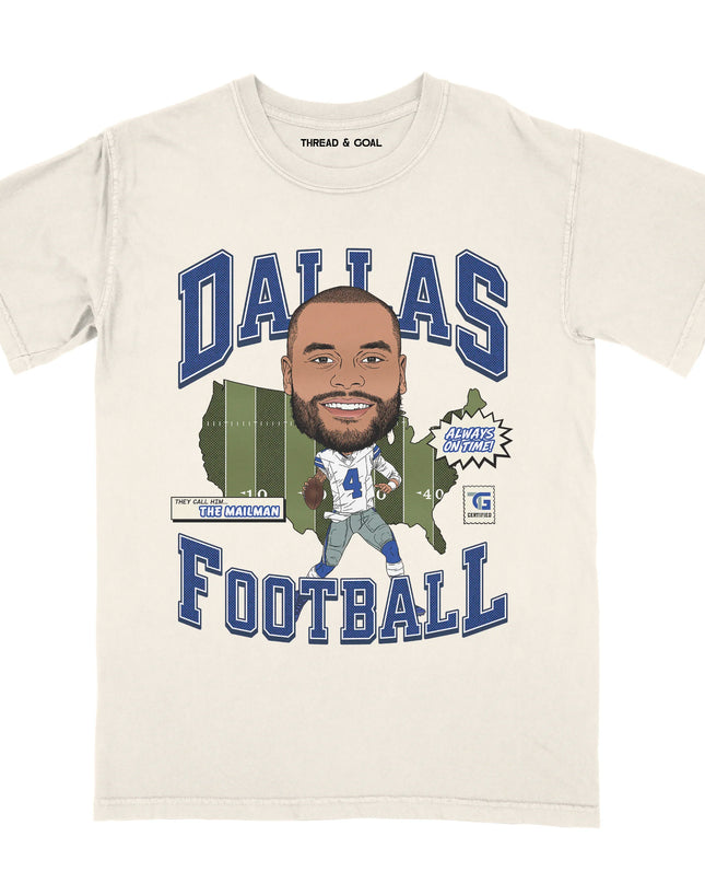 Dallas Football "The Mailman" Tee
